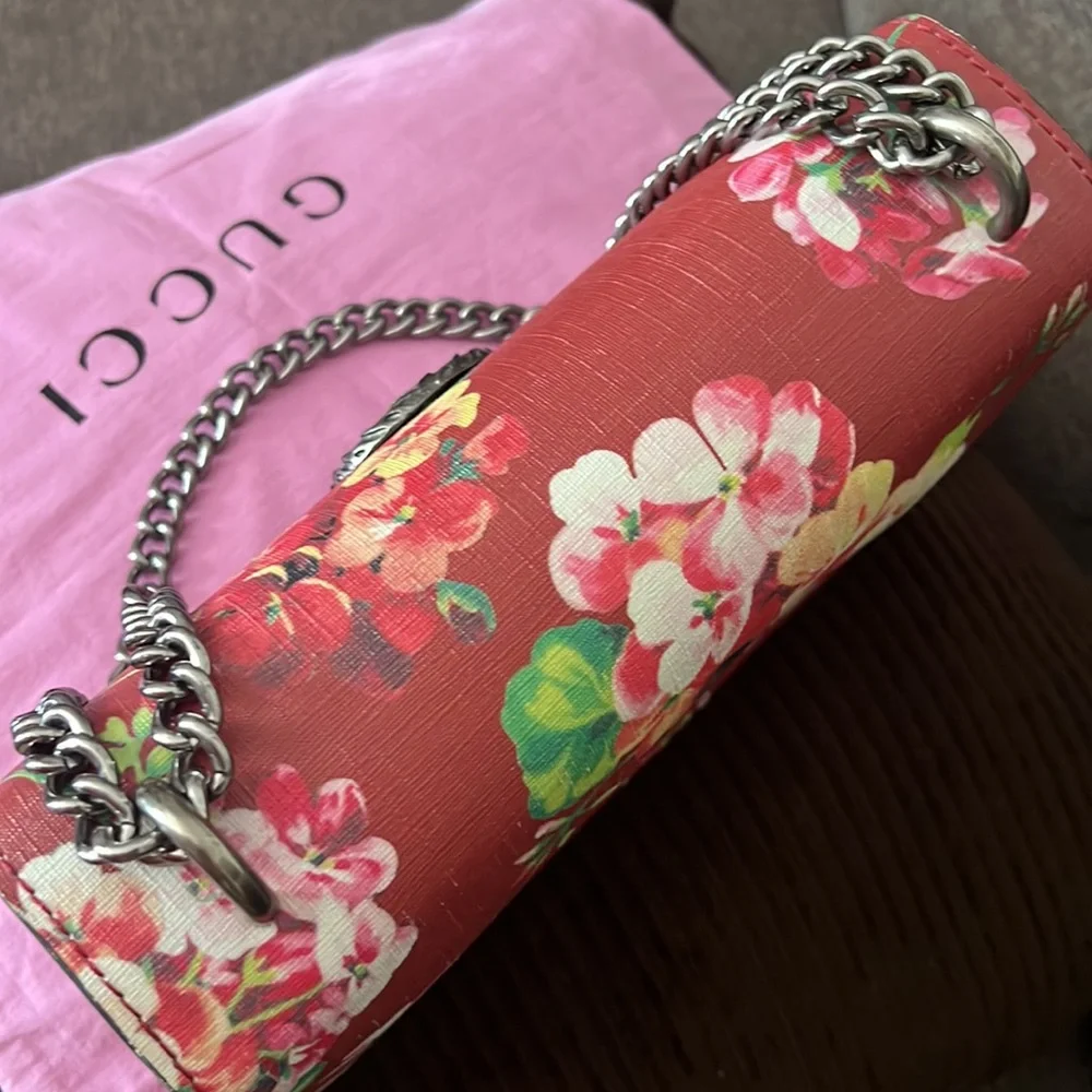 GUCCI BLOOMS DIONYSIS CALFSKIN SHOULDER BAG - Picture 7 of 17